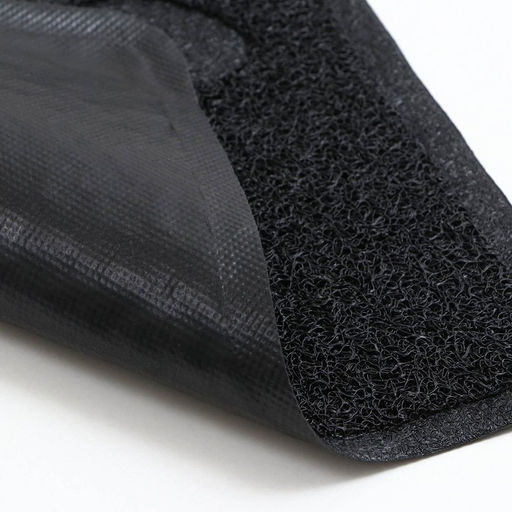 Коврик 2-в-1 под миску/туалет для животных со скругленными углами, 48 х 35 см, тёмно-серый - Пижон фото 4