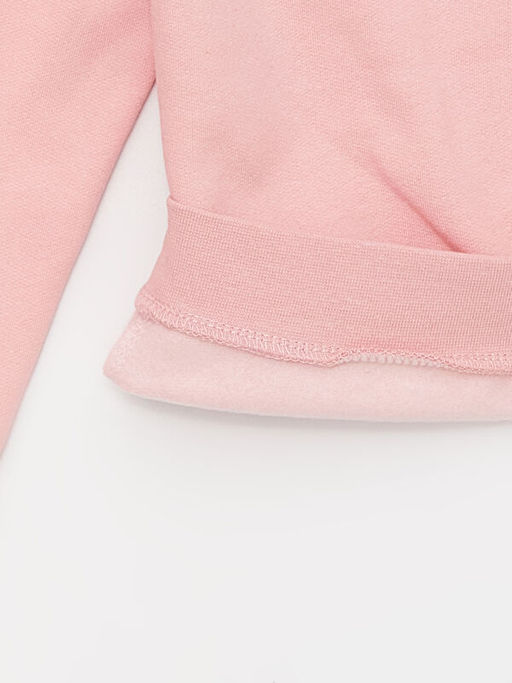 Bisiklet Yaka Bask?l? Uzun Kollu K?z ?ocuk Pijama Tak?m? - Waikiki фото 3