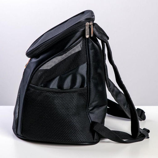 Рюкзак для переноски животных В любом месте - веселее вместе 31х23х30 см - Пушистое счастье фото 3