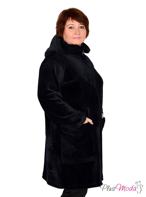 Куртка-толстовка Модель №496 размеры 44-84 - Plusmoda фото 4