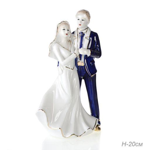 Статуэтка Влюбленные 20 см / W2056/1 /уп 36/ - Галеонтрейд фото 2