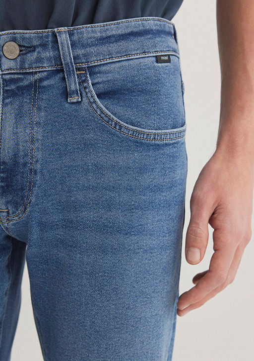 Jake 90lar TOKK Indigo Mavisi Jean Pantolon  фото 5