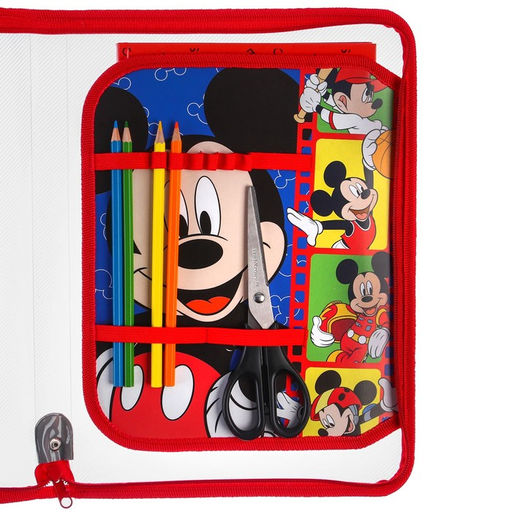 Папка пластиковая А4, на молнии, Микки Маус - Disney фото 5