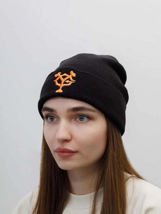 Шапка AMERICAN NEEDLE арт. 21019A-YOG Yomiuri Giants Cuffed Knit NPL (черный) фото 3