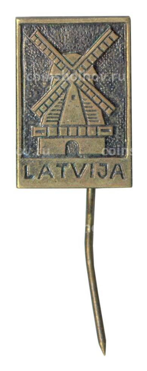 Значок Латвия