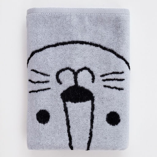 Полотенце махровое Этель Тигруля, 70х130 см, 100% хлопок, 420гр/м2  фото 4