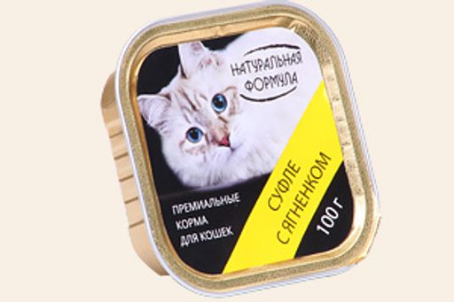 Натур. Формула д/кош. ламис. 100 г. суфле Ягнёнок 4607048074602