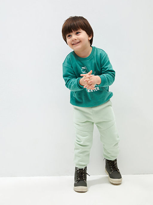 Beli Lastikli Basic Erkek Bebek Jogger E?ofman Alt - Waikiki фото 2