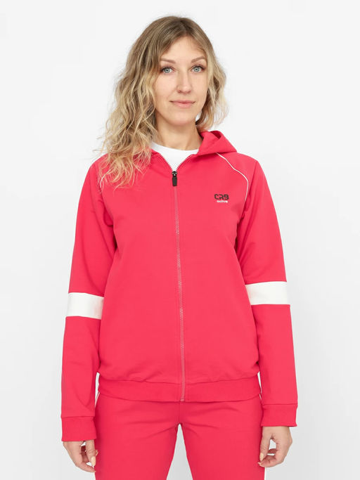 CRB wear/FWXW 90036-25 Комплект женский (толстовка, брюки),малиновый/Ex.Cherubino  фото 7