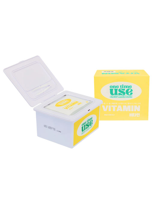 MEDIBEAU Набор тканевых масок для лица с витаминами / One Time Use Vitamin Sheet Mask Pack, 30 шт.