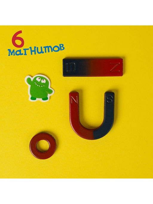 Набор для опытов Опыты с магнитами, 6 опытов - Эврики фото 18