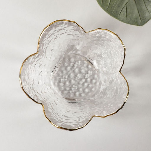 Миска стеклянная фигурная Цветок, 60 мл, 94 см - Simaland фото 4