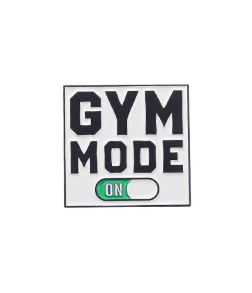 Металлический значок Gym Mode - Krumpy фото 2