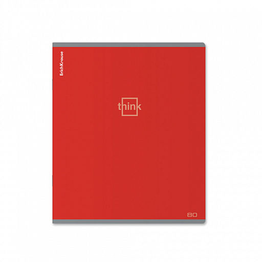 Цена за 5 шт. Тетрадь общая ученическая ErichKrause Think, 80 листов, клетка_MIX-PACK  фото 7