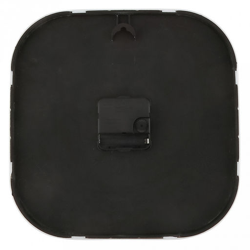 Часы настенные Симфония 24,2х24,2х4см, циферблат Узор белый; цифры арабские, золотой; корпус пластик, белый; в коробке (Китай) - Домашняя мода фото 4