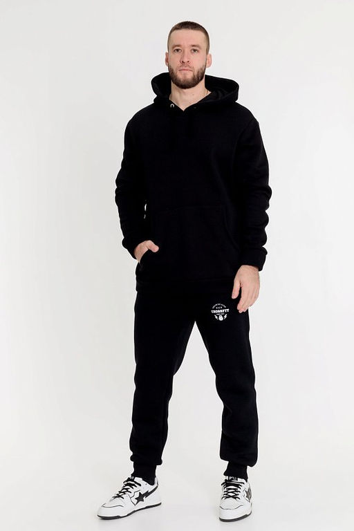 Брюки утепленные М11815Па черный - Елена фото 2