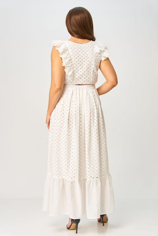 Костюм Anastasia Mak 1252 молочный фото 3