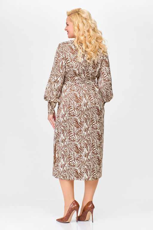 Блуза Swallow 803.2 черный+серебряный узор фото 893