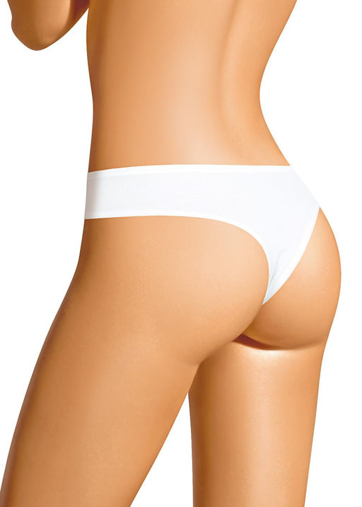 CLE STM1167 Трусы жен. Кружево хлопок белый - Clever wear фото 2