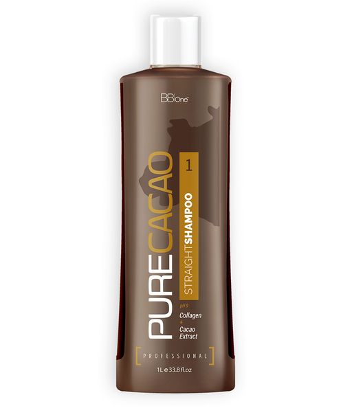 Шаг 1 Шампунь Pure Cacao Straight Shampoo