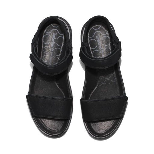 Сандалии Timberland Ray City Sandal Ankle Strap черные  фото 2