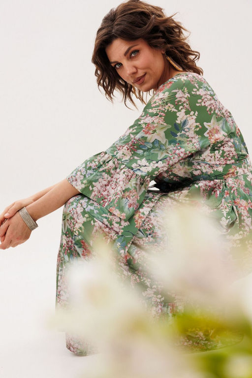 Платье ANELLI 1822 акация в саду  фото 3