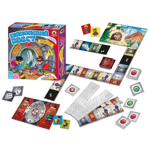 Наст. игра "Шпионский квест" арт.02056 (Стиль)