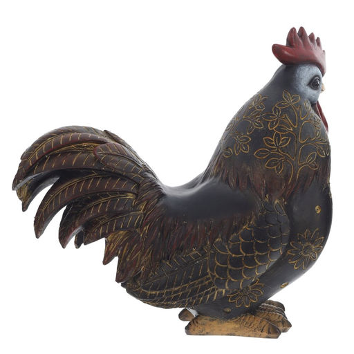 Фигурка декоративная "Петух", L24 W10 H23 см