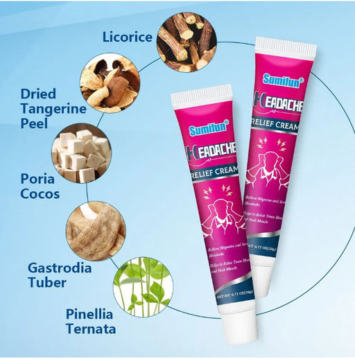 Массажная мазь улучшает суб - сыворотку, снимает головную боль, головокружение и тошноту 20 г - Aopen фото 2