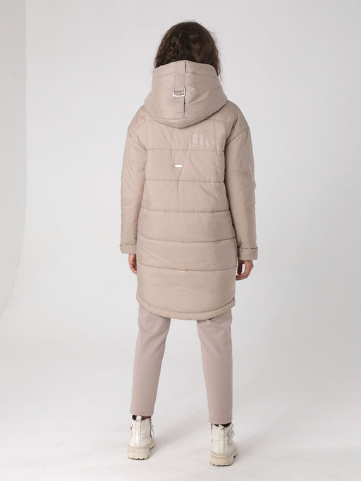 24429 Куртка т.бежевый - Dizzyway фото 3