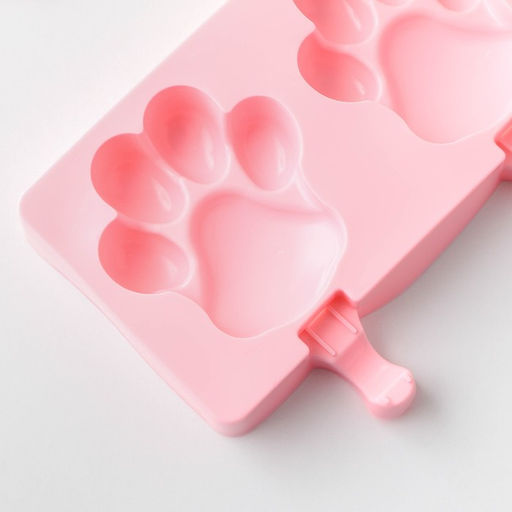 Форма для мороженого Лапки, силикон, 26?14 см, 4 ячейки (8.5?8.5 см), МИКС - Simaland фото 6