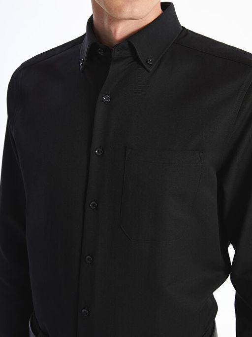 Regular Fit Uzun Kollu Arm?rl? Erkek G?mlek