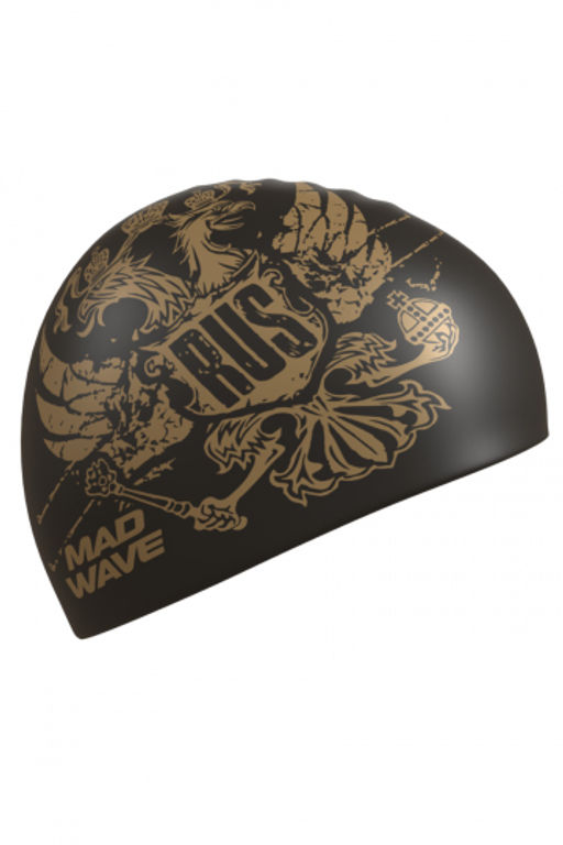 Силиконовая шапочка Gold eagle, Skulls - Mad wave фото 3