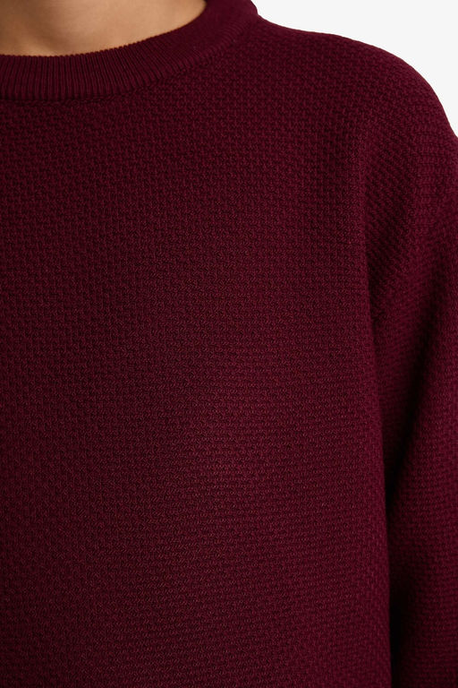 Bisiklet Yaka Triko Kazak Erkek _ocuk - Defacto фото 4