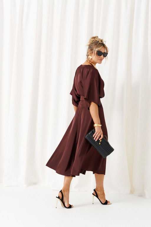 Платье Beautiful Free 6443 шоколад