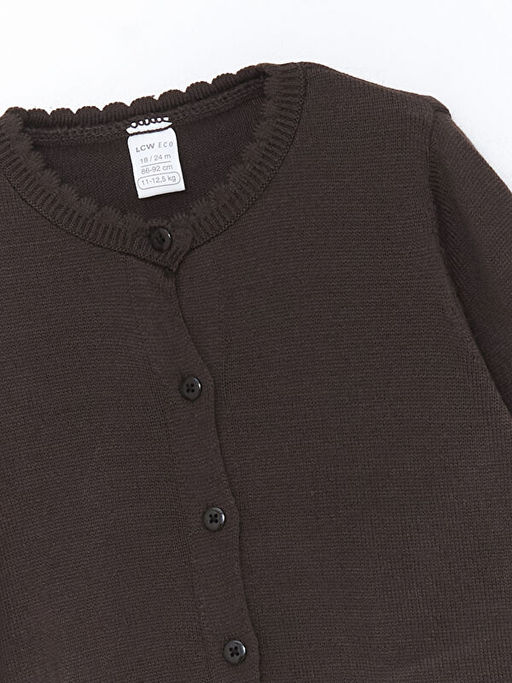 Bisiklet Yaka Basic Uzun Kollu K?z Bebek H?rka - Waikiki фото 2