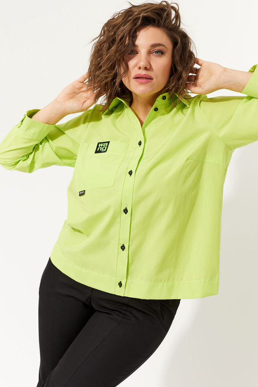 Рубашка BegiModa 4102 неон фото 3