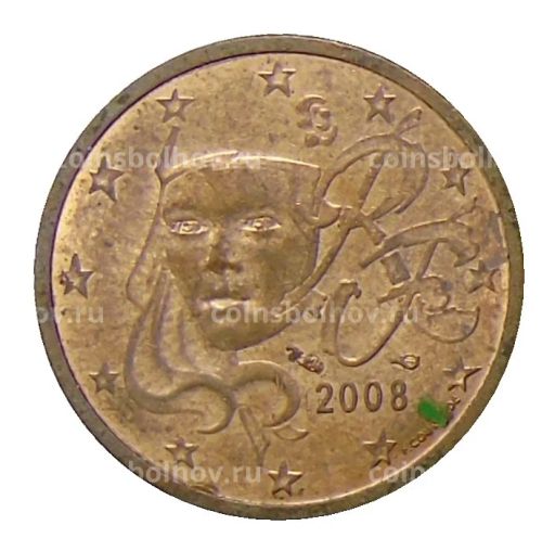 2 евроцента 2008 года Франция