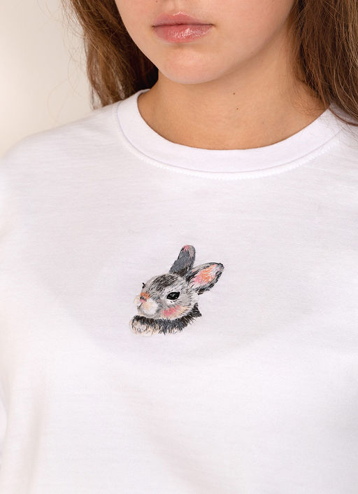 Набор для вышивания PANNA Живая картина JK-2277 Зайчонок