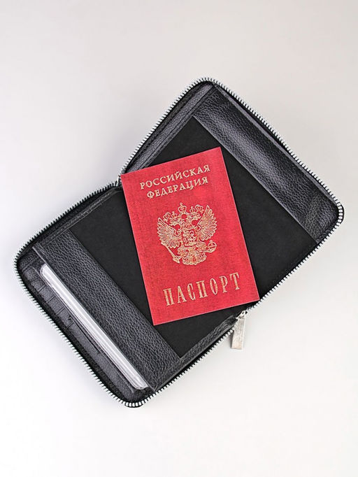 YG-114 Футляр на документы с кошельком 8012-10 - Barez фото 4