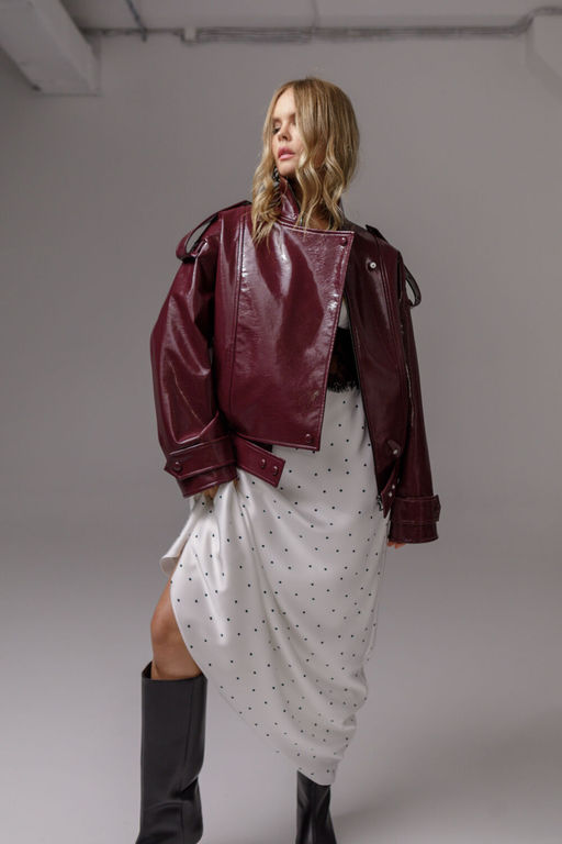 Куртка Pirs 6565 бургунди