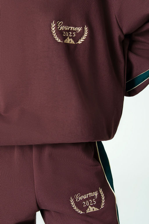 Арт. 2-543 Костюм женский с брюками 44-50 (4 шт) Цвет:коричневый