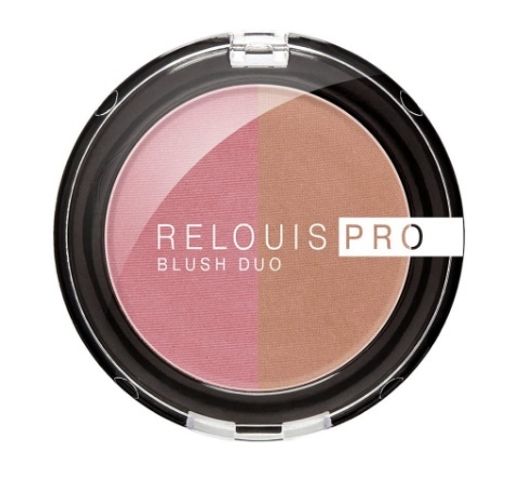 RELOUIS Румяна компактные тон:206 PRO BLUSH DUO двойные