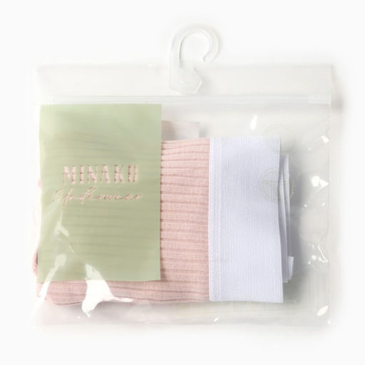 Трусы бразилиана MINAKU рубчик размер 44-46, цвет бежевый