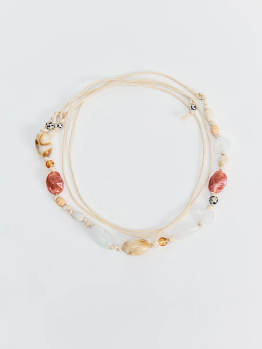 Ремень-шнурок с камнями ZR2605061403-99 / Zarina