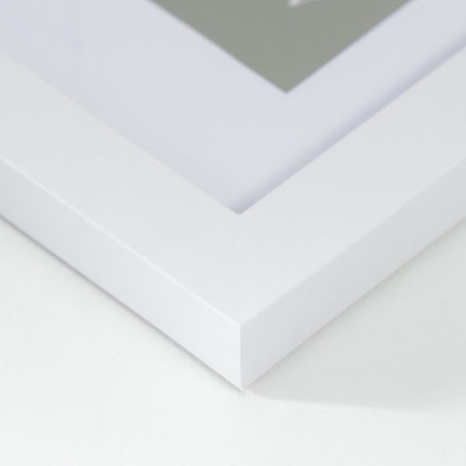 Фоторамка для фото 10×15 см Ellis, МДФ, с паспарту, белый