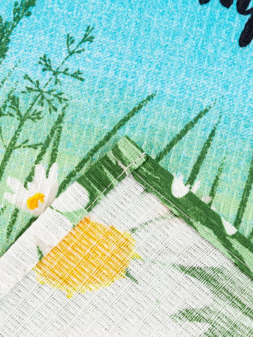 Набор кухонных полотенец Доляна Enjoy today, 35?60 см - 4 шт., 100% хлопок