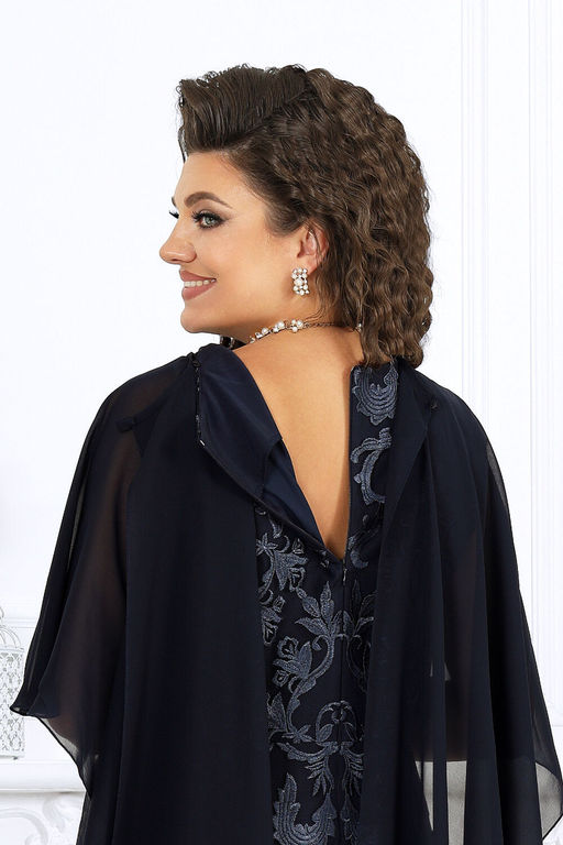 Платье Ninele 7496-Р синий фото 10