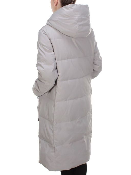 2233 BEIGE Пальто женское зимнее AKIDSEFRS (200 гр. холлофайбера) - Fashion фото 4