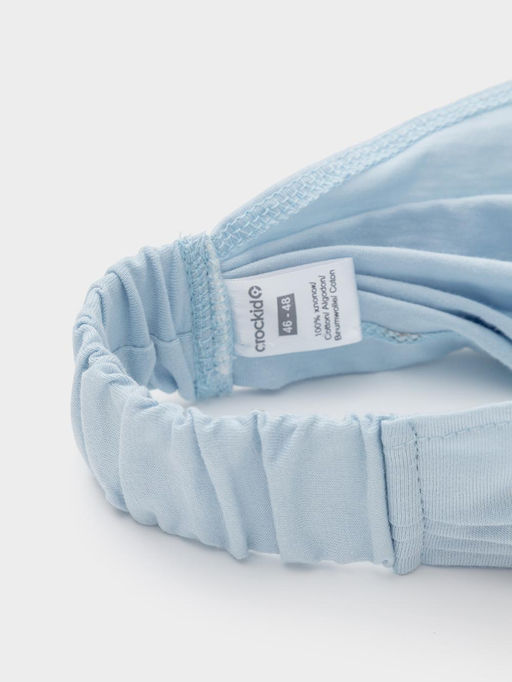 КР 8011/голубой,любимые ромашки к563 косынка для дев